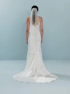 Poirier S225-120-1-Soft Sluier -Droom Trouwjurk s225 120 1 soft 002 s225 120 002 03