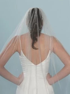 Poirier S401-120-1-Soft Sluier -Droom Trouwjurk s401 120 1 soft 002 s401 120 002 03