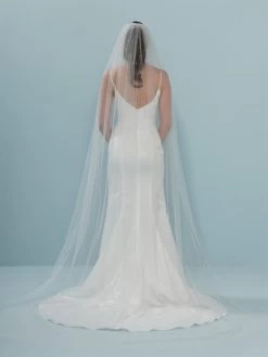 Poirier S401-300-1-Soft Sluier -Droom Trouwjurk s401 300 1 soft 002 s401 300 002 04