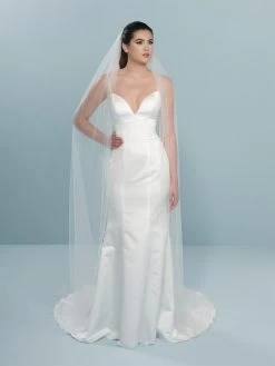 Poirier S402-300-1-Soft Sluier -Droom Trouwjurk s402 300 1 soft 002 s402 300 002 04