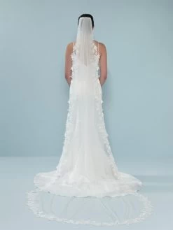 Poirier S404-280-1-Soft Sluier -Droom Trouwjurk s404 280 1 soft 002 s404 280 002 04