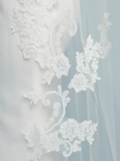 Poirier S408-280-1-Med Sluier -Droom Trouwjurk s408 280 1 med 002 s408 280 002 04