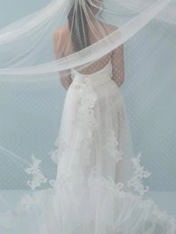 Poirier S410-280-1-Soft Sluier -Droom Trouwjurk s410 280 1 soft 002 s410 280 002 04