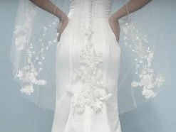 Poirier S411-120-1-Soft Sluier -Droom Trouwjurk s411 120 1 soft 002 s411 120 002 05