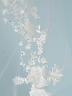 Poirier S411-120-1-Soft Sluier -Droom Trouwjurk s411 120 1 soft 002 s411 120 002 06