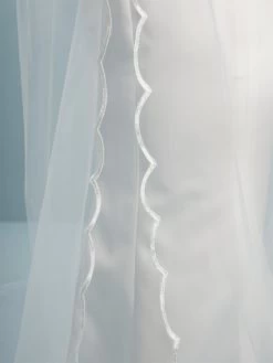 Poirier S412-350-1-Med Sluier -Droom Trouwjurk s412 350 1 med 002 s412 350 002 05