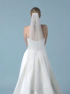 Poirier S43-120-1-Soft Sluier -Droom Trouwjurk s43 120 1 soft 002 s43 120 002 02