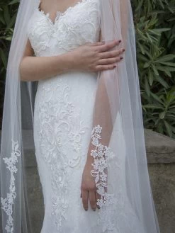 Poirier S702-280-1-SOFT Sluier -Droom Trouwjurk s702 280 1 soft 002 s702 280 1 soft 002 03 1 1