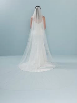 Poirier S709-350-1-Soft Sluier -Droom Trouwjurk s709 350 1 soft 002 s709 350 002 03 1