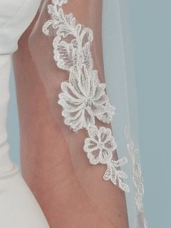 Poirier S715-120-1-Soft Schleier -Droom Trouwjurk s715 120 1 soft 002 s715 120 002 04