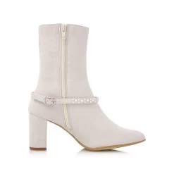 Fiarucci Bridal Sheyla Bruidsschoenen -Droom Trouwjurk sheyla off white suede leather 3 10