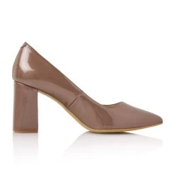 Fiarucci Bridal Sidny Bruidsschoenen Mocca -Droom Trouwjurk sidny mocca patent leather 3