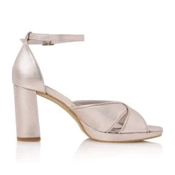 Fiarucci Bridal Solane Bruidsschoenen -Droom Trouwjurk solane rose glamour leather 3