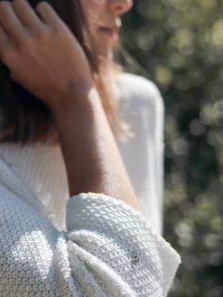 Forever & Eva P5310S Bruidsjasje Zilver Lurex -Droom Trouwjurk sparkling silver hoch2 1