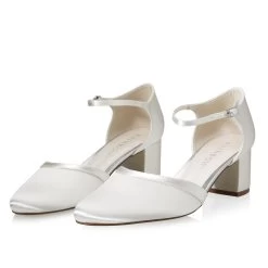 Rainbow Club Stacy Bruidsschoenen -Droom Trouwjurk stacy ivory satin 6 12