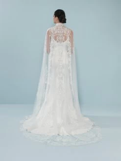 Poirier T-127 Cape -Droom Trouwjurk t 127 002 t 127 002 04