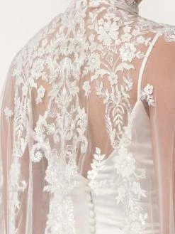 Poirier T-127 Cape -Droom Trouwjurk t 127 002 t 127 002 08