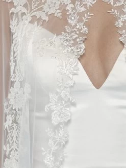 Poirier T-127 Cape -Droom Trouwjurk t 127 002 t 127 002 09