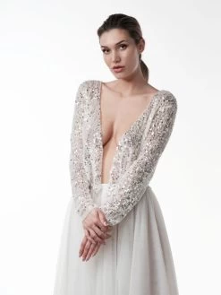 Poirier T-128 Top 9 Poirier T-128 Top -Droom Trouwjurk t 128 002 t 128 002 06