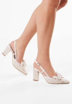 Fiarucci Bridal Tamsin Bruidsschoenen -Droom Trouwjurk tamsin champagne plisse