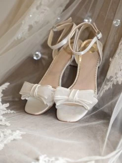The Perfect Bridal Company Chloe Ivoor Bruidsschoenen -Droom Trouwjurk the perfect bridal company chloe 3