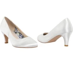 The Perfect Bridal Company Erica Satin Bruidsschoenen -Droom Trouwjurk the perfect bridal company erica satin 2