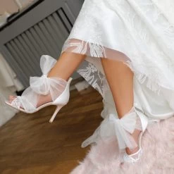 The Perfect Bridal Company Kennedy Ivoor Bruidsschoenen -Droom Trouwjurk the perfect bridal company kennedy 12