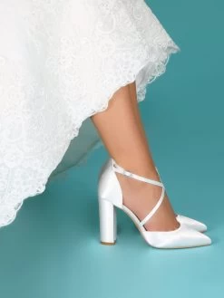 The Perfect Bridal Company Kiera Ivoor Bruidsschoenen -Droom Trouwjurk the perfect bridal company kiera 4