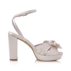 Fiarucci Bridal Trellis Bruidsschoenen -Droom Trouwjurk trellis champagne plisse 3