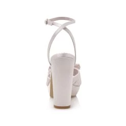 Fiarucci Bridal Trellis Bruidsschoenen -Droom Trouwjurk trellis champagne plisse 6