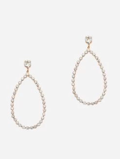 Abrazi Nina Swarovski Oorbellen Rosé