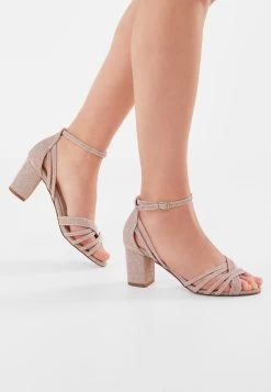 Rainbow Club Jayne Bruidsschoenen Roze -Droom Trouwjurk yayne rose mettalic