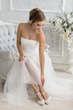 G. Westerleigh Zara Ivory Bruidsschoenen -Droom Trouwjurk zara ivory 6