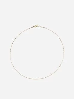 Abrazi Box Chain Ketting Goud-S