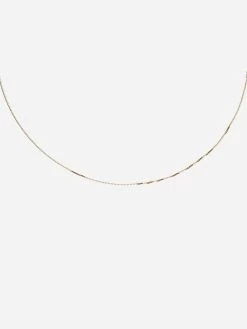 Abrazi Box Chain Ketting Goud-M -Droom Trouwjurk ab k1s gold 50cm 4