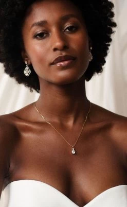 Abrazi Adele Oorbellen Goud -Droom Trouwjurk ab o5 rnd skt gold 3