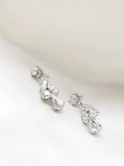 Abrazi Zoe Swarovski Oorbellen Zilver -Droom Trouwjurk ab o6 as silver 3