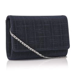 Droom Trouwjurk -Droom Trouwjurk dafnee navy metallic 2