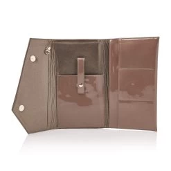 Fiarucci Bridal Edsilia Bruidstasje Mocca -Droom Trouwjurk edsilia mocca patent leather 6