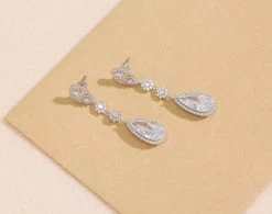 G. Westerleigh Bruids Oorbellen EG0407 -Droom Trouwjurk eg0407 2 1