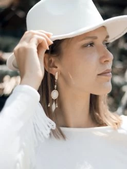 Forever & Eva O205 Dromenvanger Oorbel