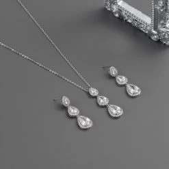 G. Westerleigh JS6448 Bruidssieraden Set -Droom Trouwjurk g. westerleigh js6448 3