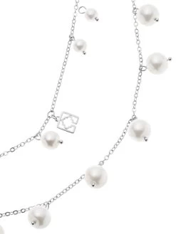 Poirier JN-100 Ketting Amélia Zilver -Droom Trouwjurk jn 100 029 jn 100 029 003b