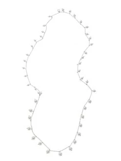 Poirier JN-100 Ketting Amélia Zilver -Droom Trouwjurk jn 100 029 jn 100 029 003c