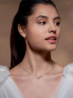 Poirier JS-001 Bruidssieraden Set Élodie Rosé -Droom Trouwjurk js 001 033 js 001 n 033 002