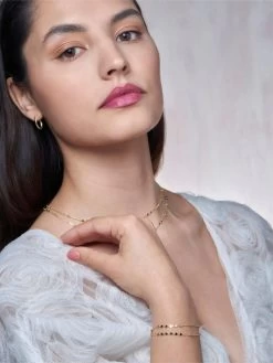 Poirier JS-003 Bruidssieraden Set Inez Goud