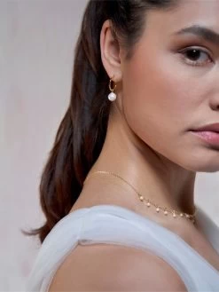 Poirier JS-004 Bruidssieraden Set Anaïs Goud -Droom Trouwjurk js 004 030 js 004 e 030 001a