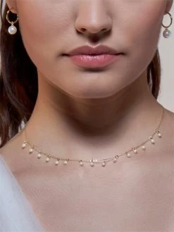 Poirier JS-004 Bruidssieraden Set Anaïs Goud -Droom Trouwjurk js 004 030 js 004 n 030 002a