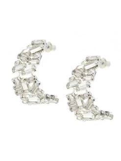 Poirier NC-1326 Oorbellen Zilver -Droom Trouwjurk poirier nc 1326 earrings silver 4 1