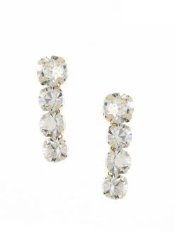 Poirier NC-1328 Oorbellen Goud -Droom Trouwjurk poirier nc 1328 earrings gold 3 1